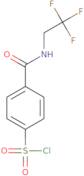 4-[(2,2,2-Trifluoroethyl)carbamoyl]benzene-1-sulfonyl chloride