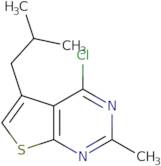 4-Chloro-2-methyl-5-(2-methylpropyl)thieno[2,3-d]pyrimidine