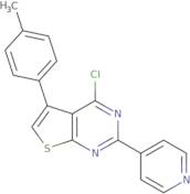 4-Chloro-5-(4-methylphenyl)-2-pyridin-4-ylthieno[2,3-d]pyrimidine