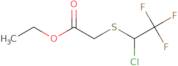 Ethyl [(1-chloro-2,2,2-trifluoroethyl)thio]acetate