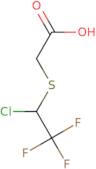 [(1-Chloro-2,2,2-trifluoroethyl)thio]acetic acid