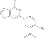 4-Chloro-2-(4-methyl-3-nitrophenyl)thieno[2,3-d]pyrimidine