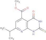 Methyl 7-isopropyl-2-mercapto-4-oxo-3,4-dihydropyrido[2,3-d]pyrimidine-5-carboxylate