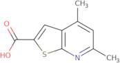 4,6-Dimethylthieno[2,3-b]pyridine-2-carboxylic acid