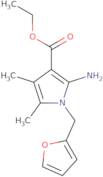 Ethyl 2-amino-1-(2-furylmethyl)-4,5-dimethyl-1H-pyrrole-3-carboxylate