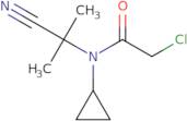 2-Chloro-N-(1-cyano-1-methylethyl)-N-cyclopropylacetamide