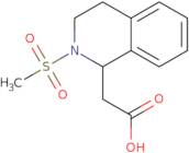 2-(2-Methanesulfonyl-1,2,3,4-tetrahydroisoquinolin-1-yl)acetic acid