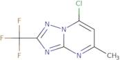 7-Chloro-5-methyl-2-(trifluoromethyl)[1,2,4]triazolo[1,5-a]pyrimidine