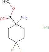 Methyl 1-amino-4,4-difluorocyclohexane-1-carboxylate hydrochloride