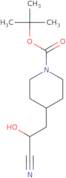 tert-Butyl 4-(2-cyano-2-hydroxyethyl)piperidine-1-carboxylate