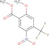 2-Methoxy-4-trifluromethyl-5-nitro methylbenzoate