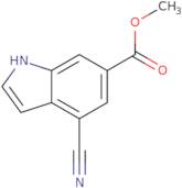 Methyl 4-cyano-1H-indole-6-carboxylate