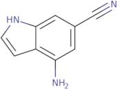 4-Amino-1H-indole-6-carbonitrile