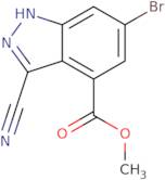 Methyl 6-bromo-3-cyano-1H-indazole-4-carboxylate