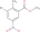 Methyl 3-bromo-2-methyl-5-nitrobenzoate