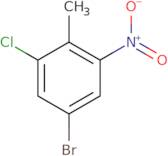 5-Bromo-1-chloro-2-methyl-3-nitro-benzene