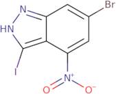6-Bromo-3-iodo-4-nitro-1H-indazole