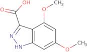 4,6-Dimethoxy-1H-indazole-3-carboxylic acid