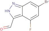 6-Bromo-4-fluoro-1H-indazole-3-carbaldehyde