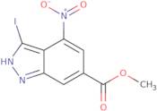 Methyl 3-iodo-4-nitro-1H-indazole-6-carboxylate