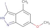 3-Iodo-6-methoxy-4-methyl-1H-indazole