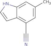 6-Methyl-1H-indole-4-carbonitrile