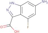 6-Amino-4-fluoro-3-(1H)indazole carboxylic acid