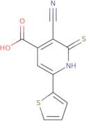 3-Cyano-2-mercapto-6-thien-2-ylisonicotinic acid