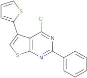 4-Chloro-2-phenyl-5-thien-2-ylthieno[2,3-d]pyrimidine