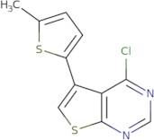 4-Chloro-5-(5-methylthiophen-2-yl)thieno[2,3-d]pyrimidine