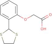 2-[2-(1,3-Dithiolan-2-yl)phenoxy]acetic acid