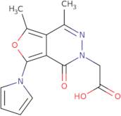 2-[4,5-Dimethyl-1-oxo-7-(1H-pyrrol-1-yl)-1H,2H-furo[3,4-d]pyridazin-2-yl]acetic acid