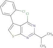 4-Chloro-5-(2-chlorophenyl)-2-isopropylthieno[2,3-d]pyrimidine