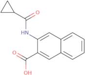 3-Cyclopropaneamidonaphthalene-2-carboxylic acid