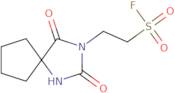 2-{2,4-Dioxo-1,3-diazaspiro[4.4]nonan-3-yl}ethane-1-sulfonyl fluoride