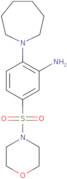 2-(Azepan-1-yl)-5-(morpholine-4-sulfonyl)aniline