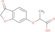 2-[(3-Oxo-2,3-dihydro-1-benzofuran-6-yl)oxy]propanoic acid