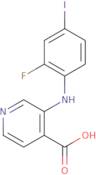 3-((2-Fluoro-4-iodophenyl)amino)isonicotinic acid