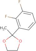 2-(2,3-Difluorophenyl)-2-methyl-1,3-dioxolane