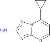 7-Cyclopropyl[1,2,4]triazolo[1,5-a]pyrimidin-2-amine