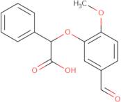 (5-Formyl-2-methoxyphenoxy)(phenyl)acetic acid