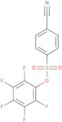 2,3,4,5,6-Pentafluorophenyl 4-cyanobenzenesulphonate