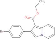 Ethyl 2-(4-bromophenyl)-1-indolizinecarboxylate