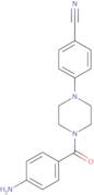 4-[4-(4-Aminobenzoyl)piperazino]-benzenecarbonitrile