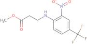 Methyl 3-[2-nitro-4-(trifluoromethyl)anilino]-propanoate