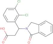 3-(2,3-Dichlorophenyl)-3-(1-oxo-1,3-dihydro-2H-isoindol-2-yl)propanoic acid