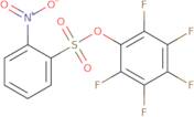 2,3,4,5,6-Pentafluorophenyl 2-nitrobenzenesulphonate