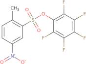 2,3,4,5,6-Pentafluorophenyl 2-methyl-5-nitrobenzenesulphonate