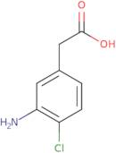 2-(3-Amino-4-chlorophenyl)acetic acid