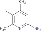 2-Amino-5-iodo-4,6-dimethylpyridine